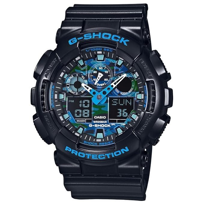 WATERPROOF SPORTS MENS GA-100CB-1A