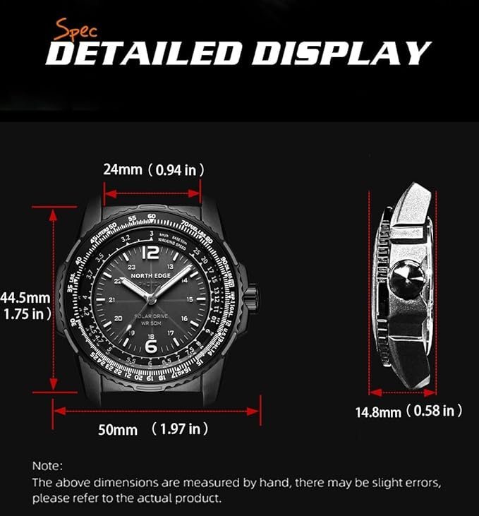 WATERPROOF SHOCKPROOF SAPPHIRE CRYSTAL SOLAR POWERED MENS BLUEGOLD ANALOG MRG-B2000SH-5A - Image 6