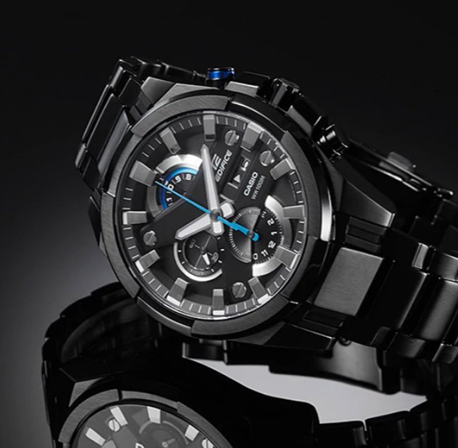 Edifice Chronograph Black Dial Men's Watch - EFR-540BK-1AVUDF(EX200) - Image 3