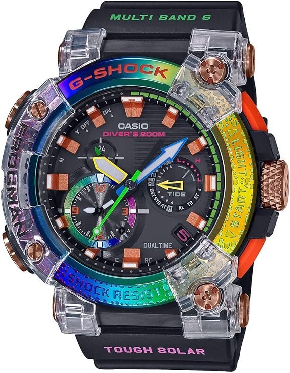 SAPPHIRE CRYSTAL SOLAR POWERED MENS ANALOG GWF-A1000BRT- 1APR