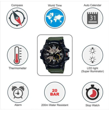 YCW-M2000B Analog-Digital Watch - For Men) (0) Save 85% G ICE f P - Image 6