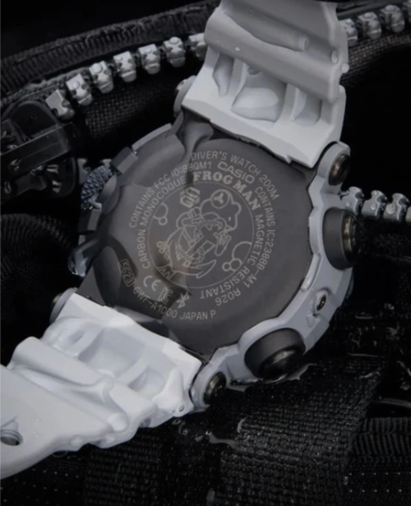 Sports Solar Powered Quartz Waterproof Mens Gray Digital GWF) - Image 10