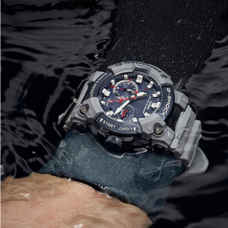 Sports Solar Powered Quartz Waterproof Mens Gray Digital GWF) - Image 11