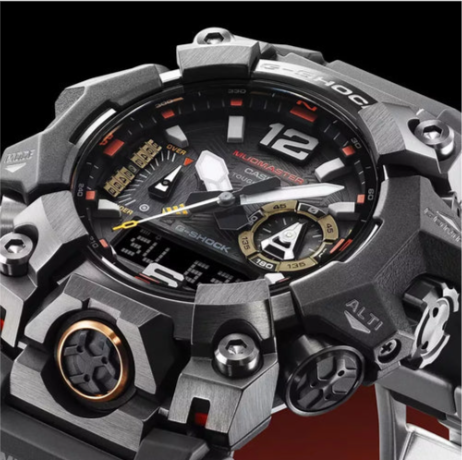 RCW-S1000 Bluetooth Solar Carbon Stainless Steel Watch GWG-88800EC-1A) - Image 5