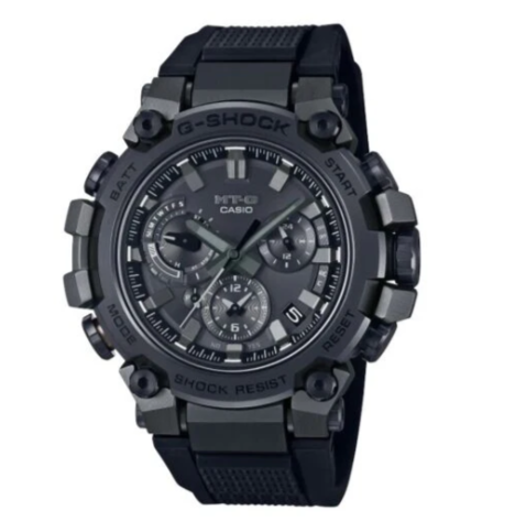 MTG-R2000 Dual Core Guard SS and Resin Solar Watch