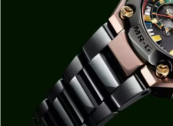 WATERPROOF SPORTS SOLAR POWERED SAPPHIRE CRYSTAL .MENS BROWNBLACK ANALOG MRG-B2000BS-3A) - Image 7