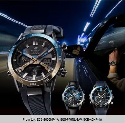 Solar Powered Chronograph EQS-940NL-1AV - Image 7