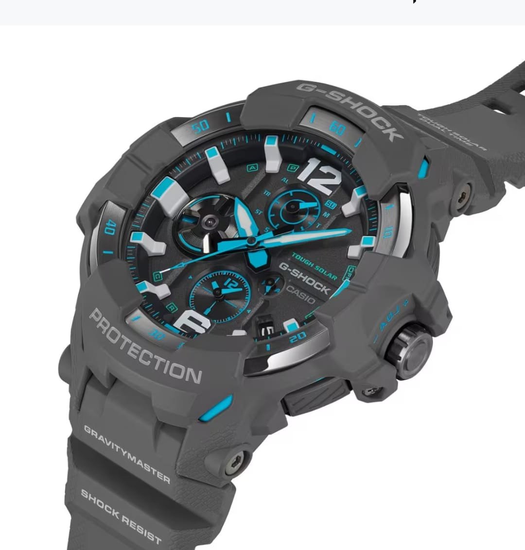 Men Dial & Cuff Straps Analogue and Digital Chronograph Watch G1569 - Image 5