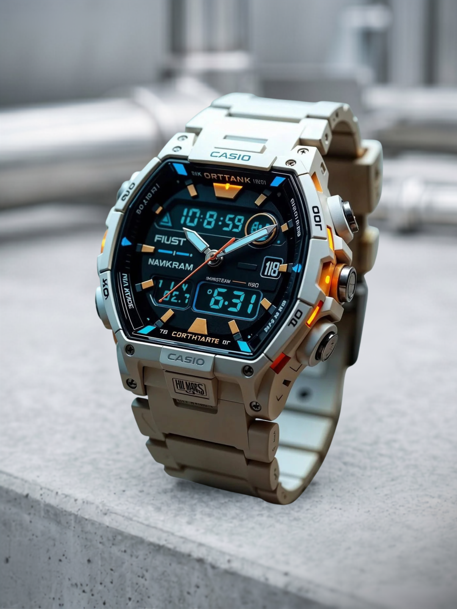 ABD-2101A-2A Analog Digital Watch